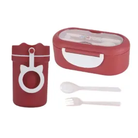 1000 ml Lunch Box With 330 ml Soup Cup And Cover Seal