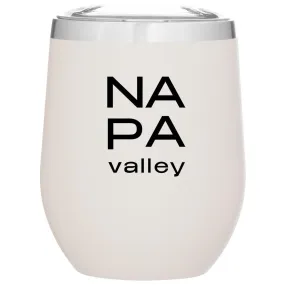 12 Oz. Stainless Insulated Stemless Wine Cups Printed with a Customizable STACK COLLECTION Design