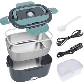 1.5L Electric Food Warmer Lunch Box, Dual Use, No Leak, Gominimo