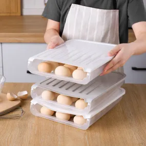 18-Grid Stackable Egg Tray