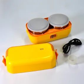 1Layer Electric Lunch Box for Office, Portable Lunch Warmer with Removable 2 Stainless Steel Container.