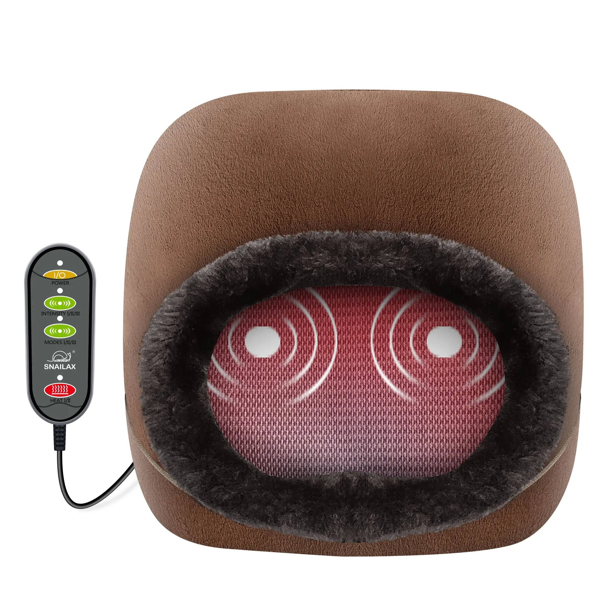 3-in-1 Foot Warmer & Back Massager and Foot Massager with Heat - 522V2