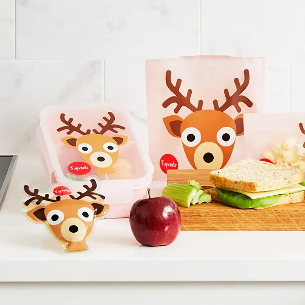 3 Sprouts Bento Box - Deer