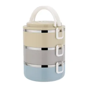 3 Tier Stainless Steel Multi-Layer Lunch Box