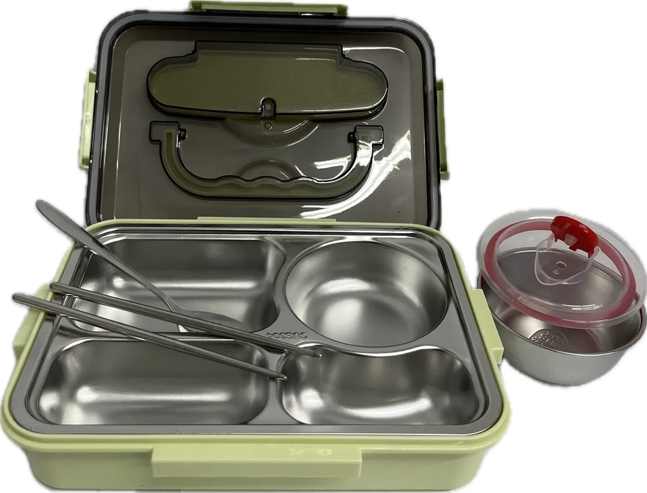 304 Stainless Steel And PP Lunch Box