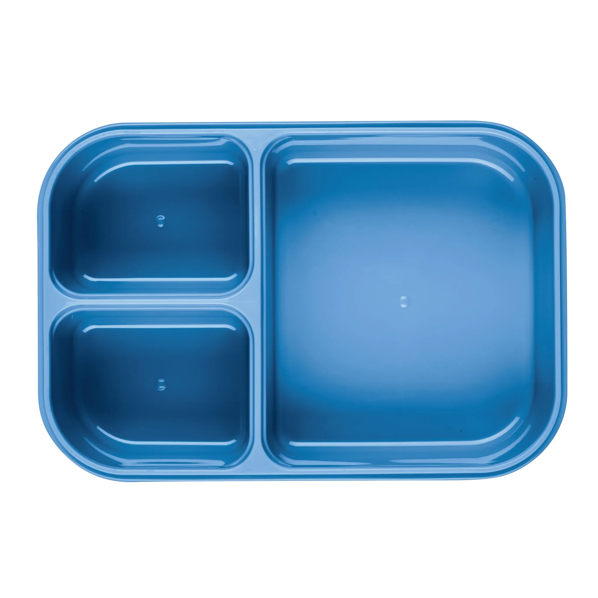 33-Ounce On the Go Divided Lunch Box Container with Removable Dips and Dressings Cup