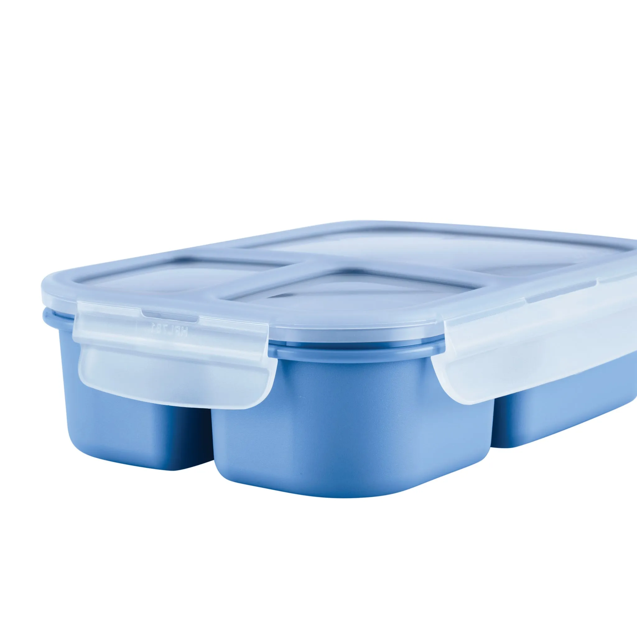 33-Ounce On the Go Divided Lunch Box Container with Removable Dips and Dressings Cup