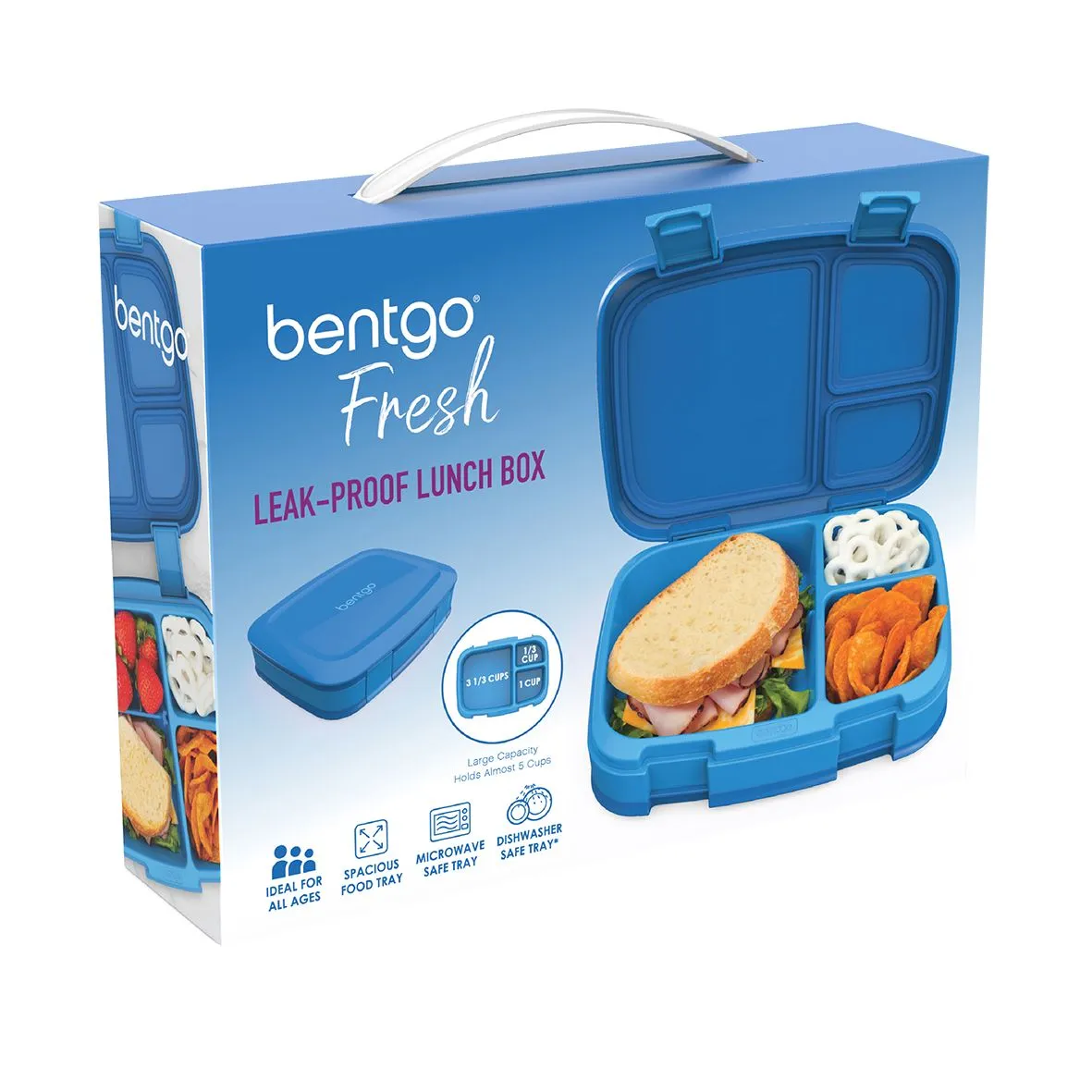 Bentgo Fresh Lunch Box - Blue