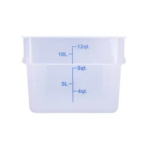 CAC China FS2P-SQ12T Food Storage Container