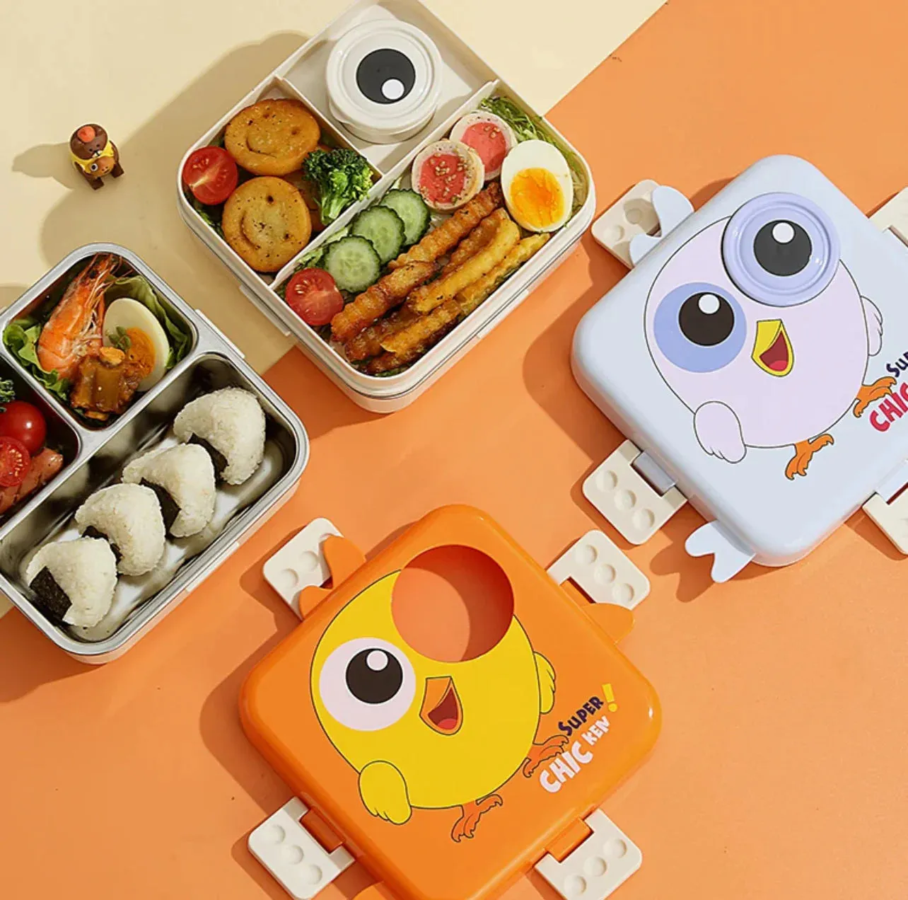 Cute Bird - Spill Free Steel Bento Lunch Box