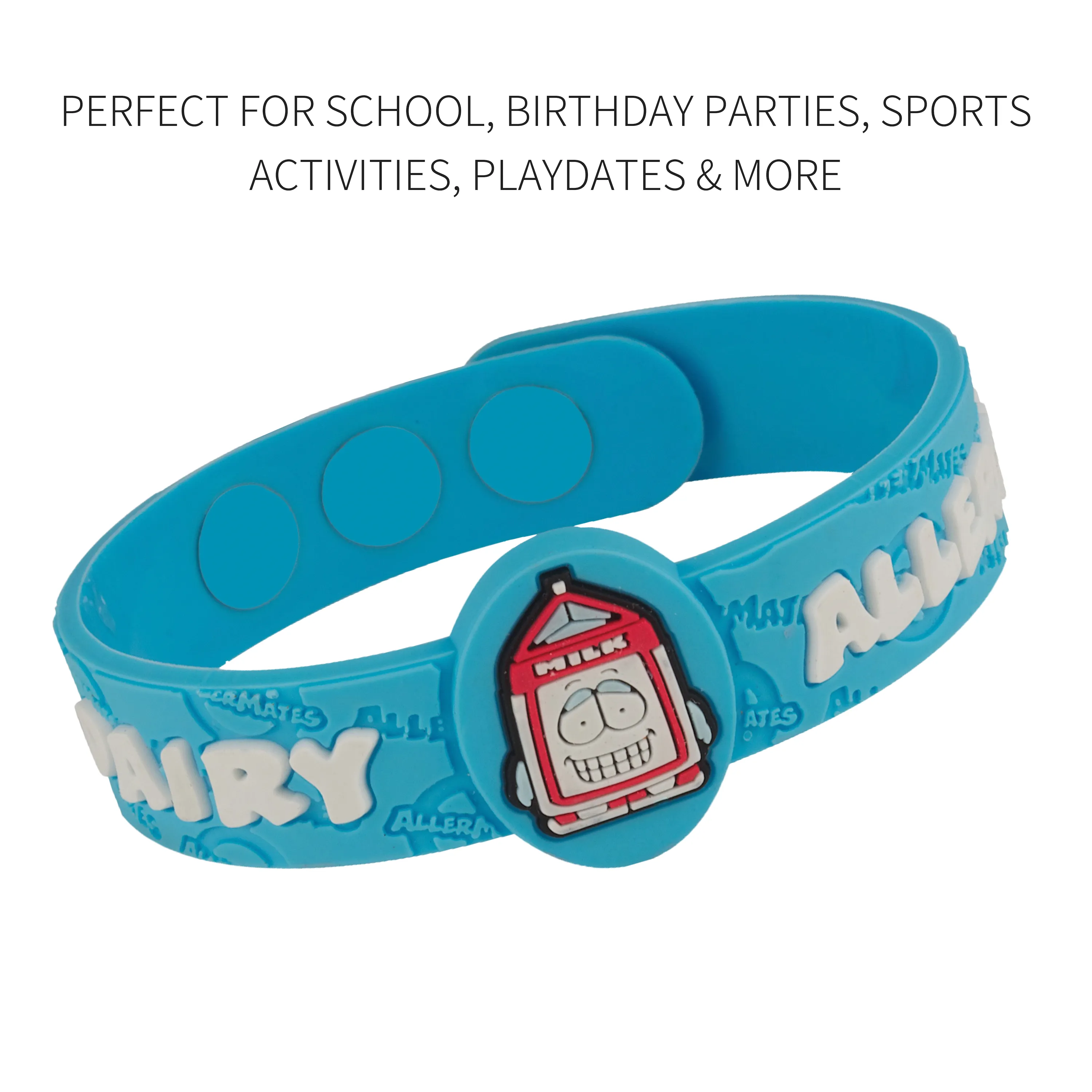 Dairy Allergy Bracelet (2 pack)