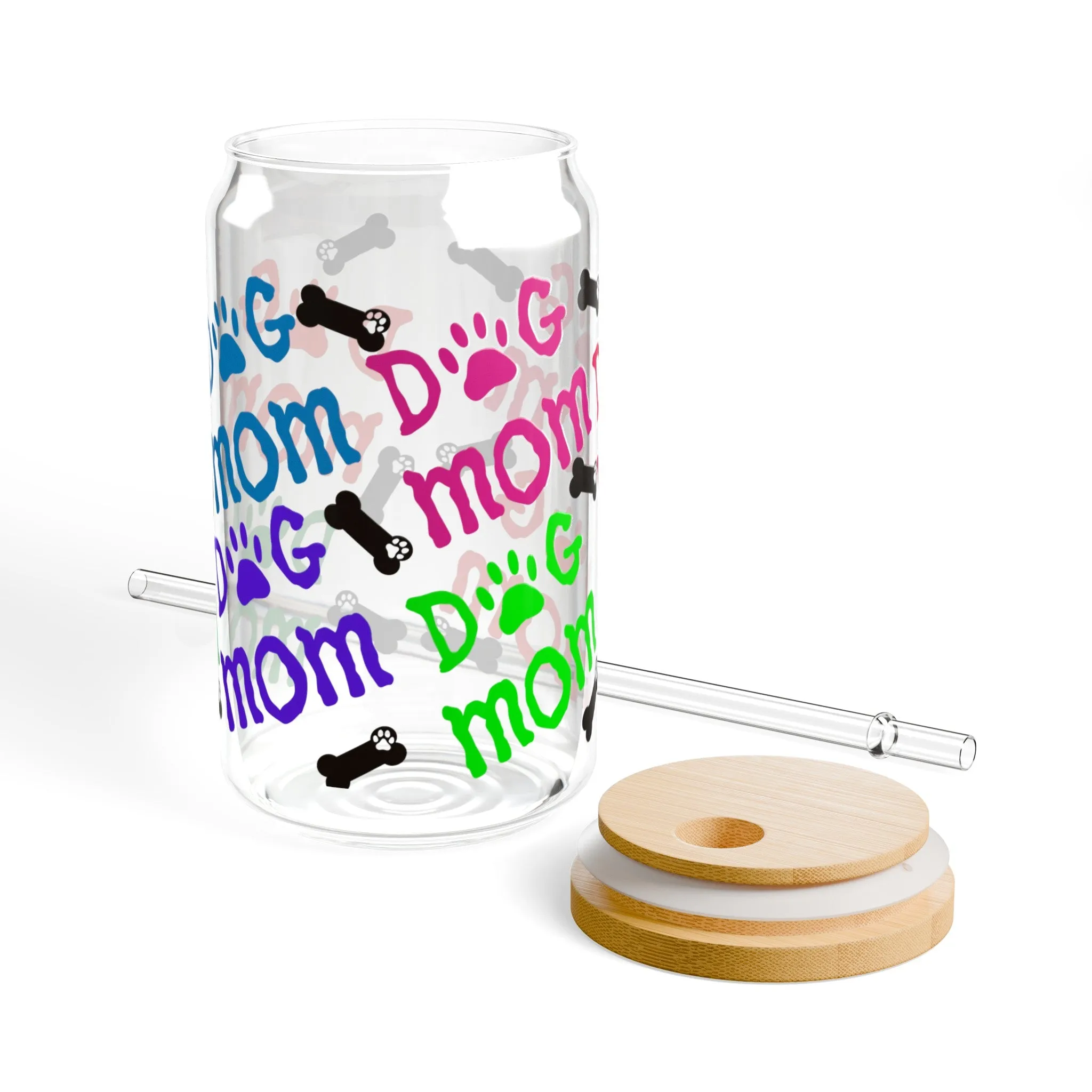 Dog Mom | Sipper Glass