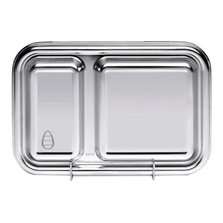 Ecococoon Stainless Steel Leakproof Bento Box - 2 compartment - Limoncello