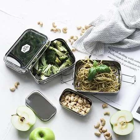 Ever Eco Stackable Bento Box (2 Tier   Mini Container)