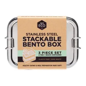 Ever Eco Stackable Bento Box (2 Tier   Mini Container)