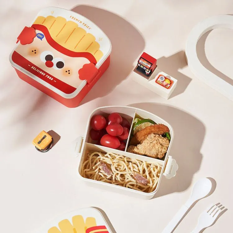 Food Shaped Cute Lunch Box | French Fries