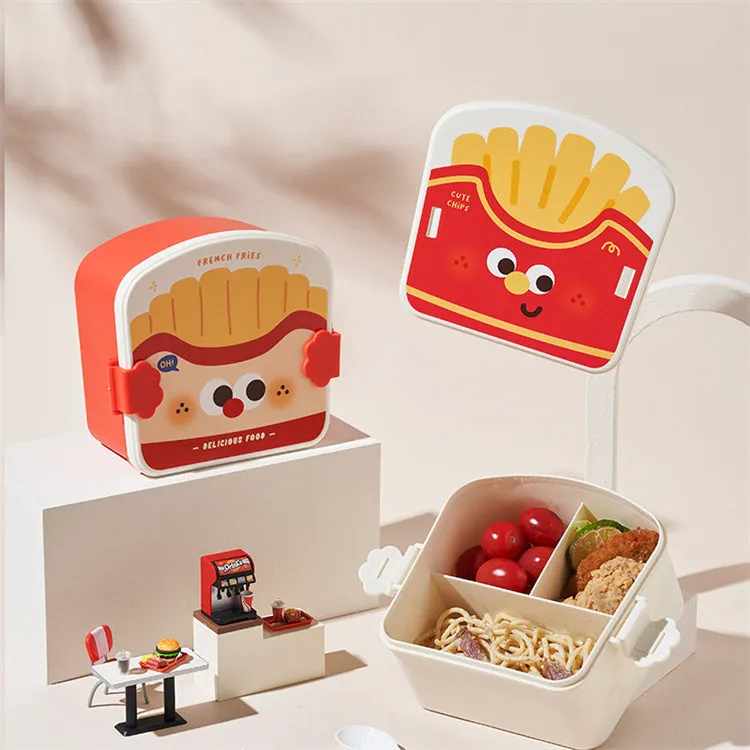 Food Shaped Cute Lunch Box | French Fries