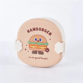 Food Shaped Snack Box | Hamburger with Khaki Cover