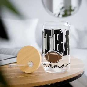 Football Mama | Sipper Glass, 16oz