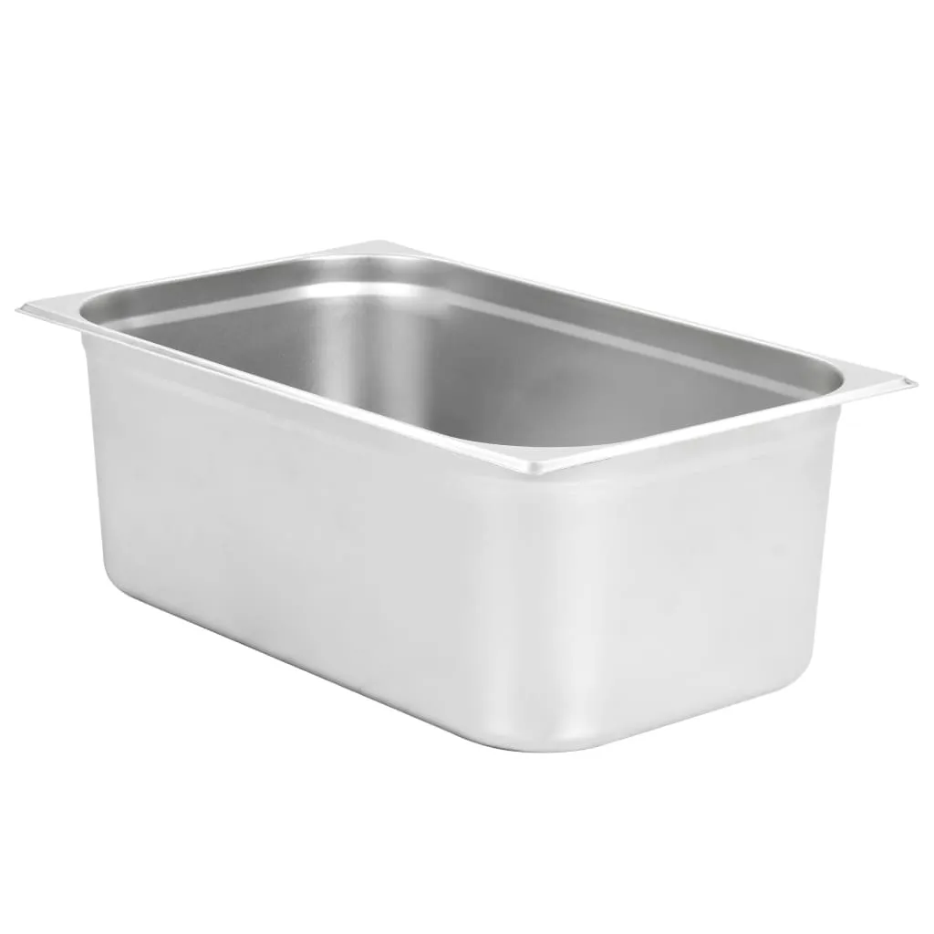 Gastronorm Containers 2 pcs GN 1/1 200 mm Stainless Steel