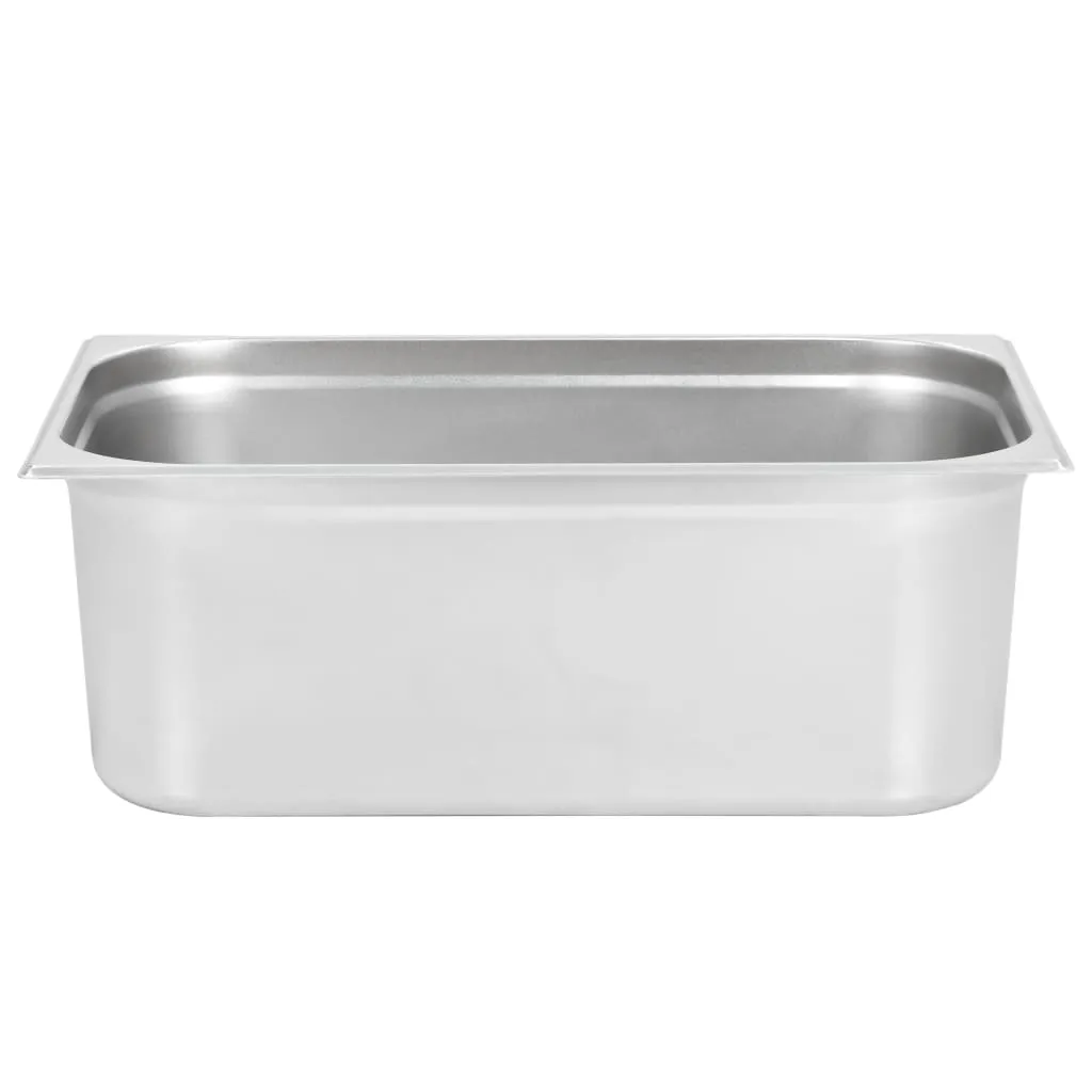 Gastronorm Containers 2 pcs GN 1/1 200 mm Stainless Steel