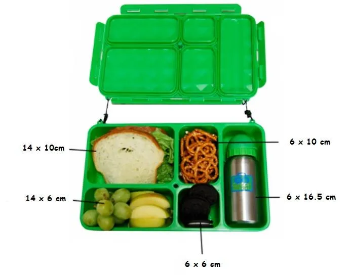 Go Green Lunch Box - Pacman with Green Box