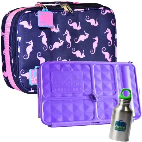 Go Green Lunch Box Set - Seahorse