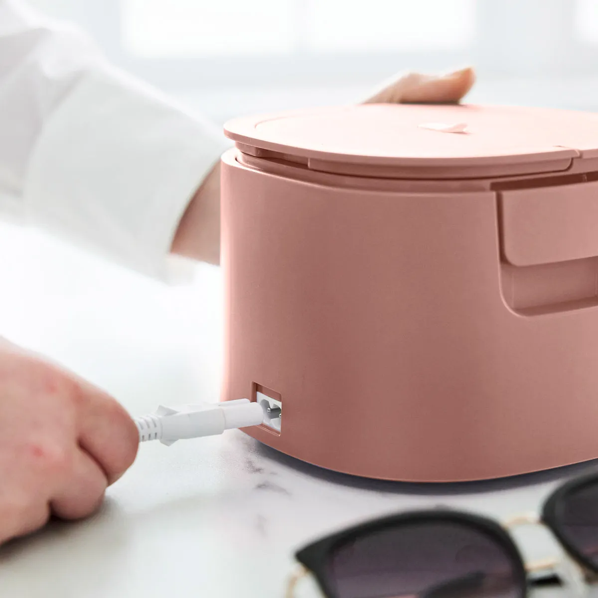 GreenLife Electric Lunch Box | Dusty Rose