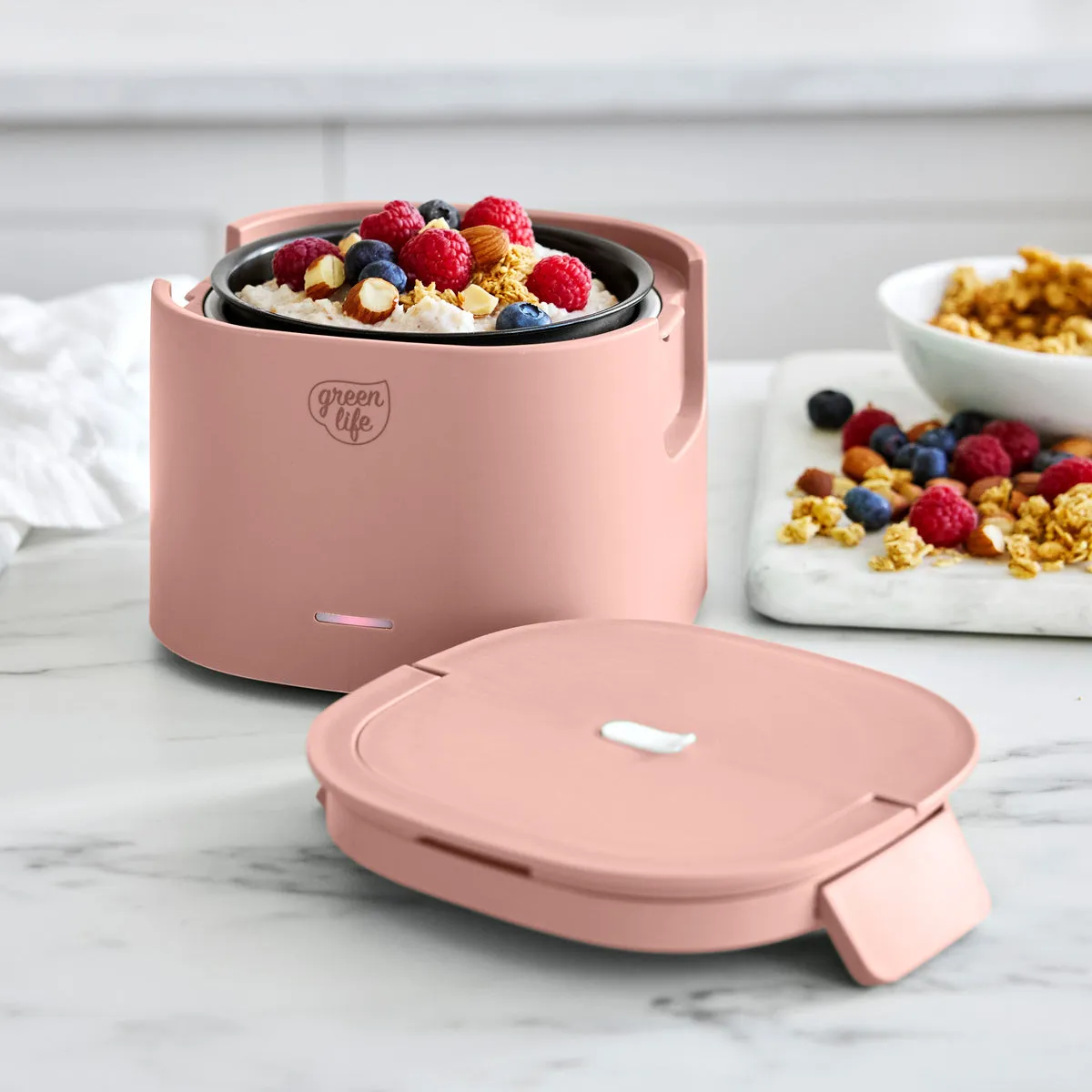 GreenLife Electric Lunch Box | Dusty Rose