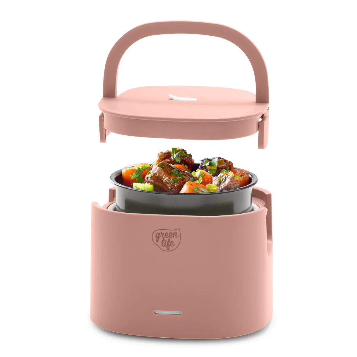 GreenLife Electric Lunch Box | Dusty Rose