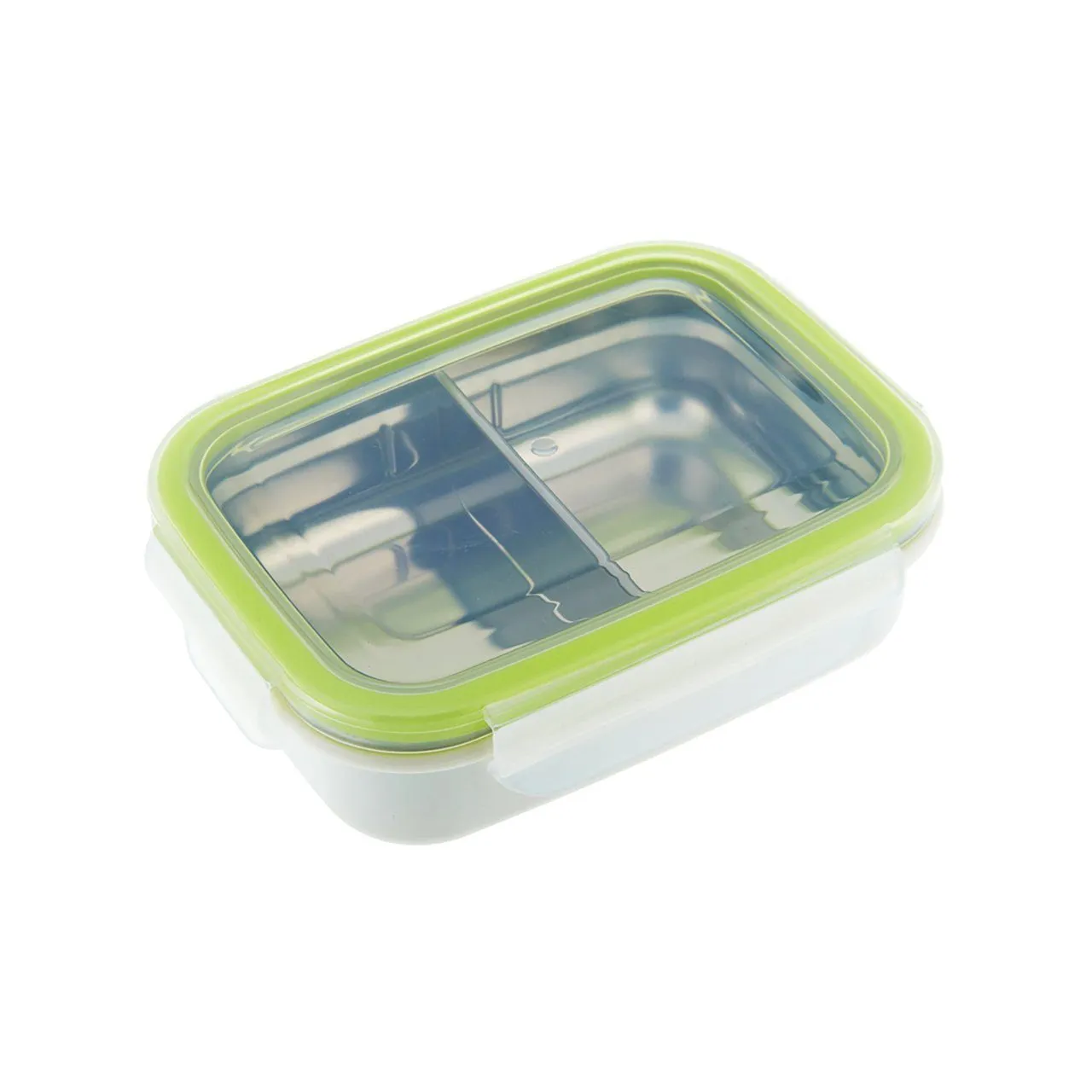 Innobaby Keepin' SMART Storage Stainless Steel Divided Bento Snack Box With Lid