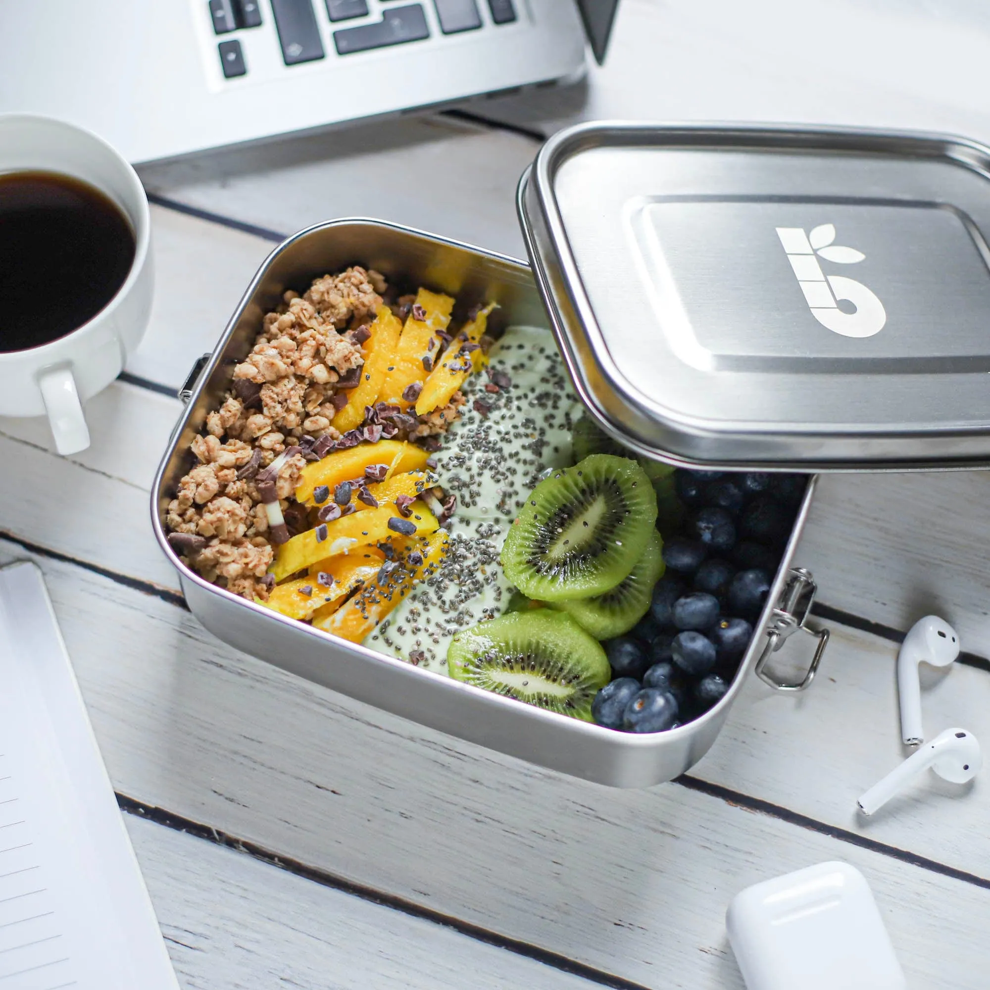 Lunch Box - Stainless Steel lid