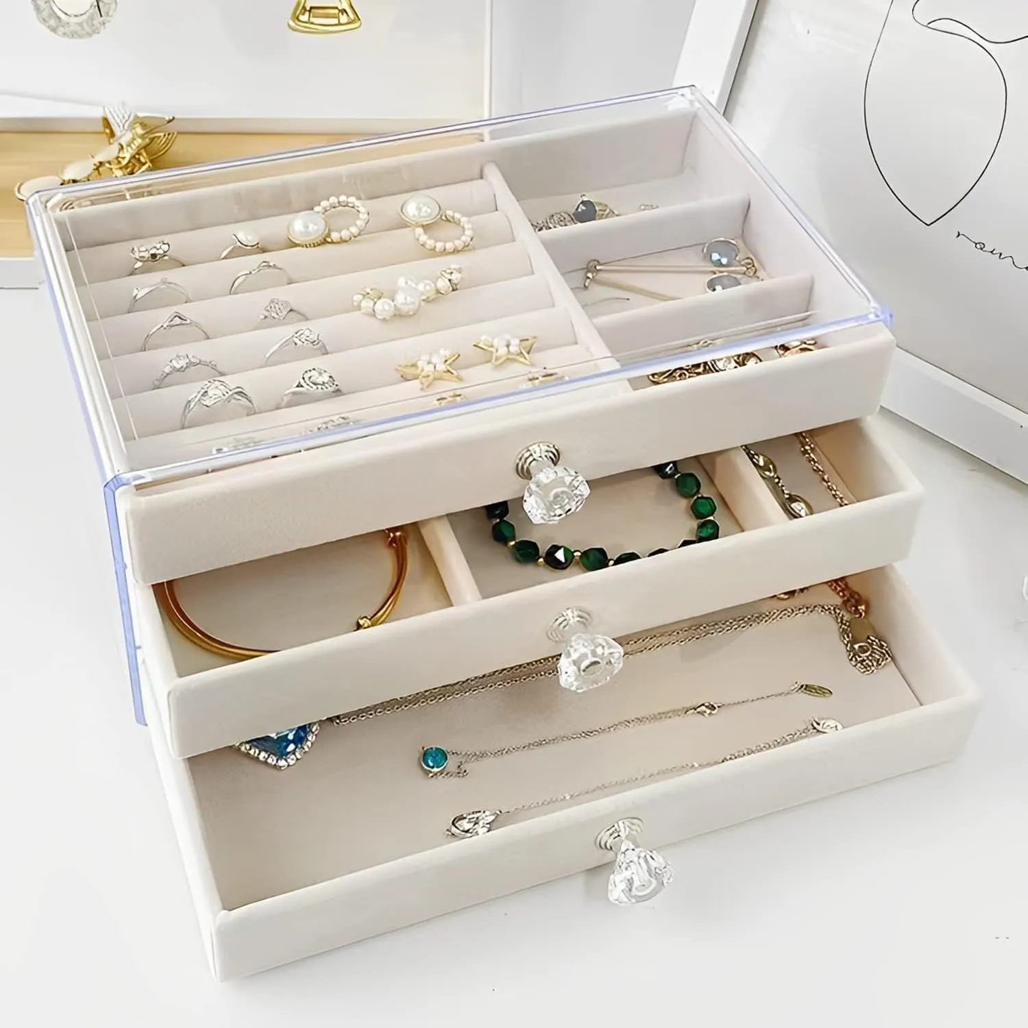 Multi-layer Jewelry Storage Box