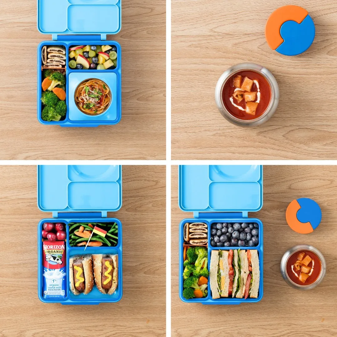 OmieBox Hot & Cold Lunch Box V2 - Sky Blue