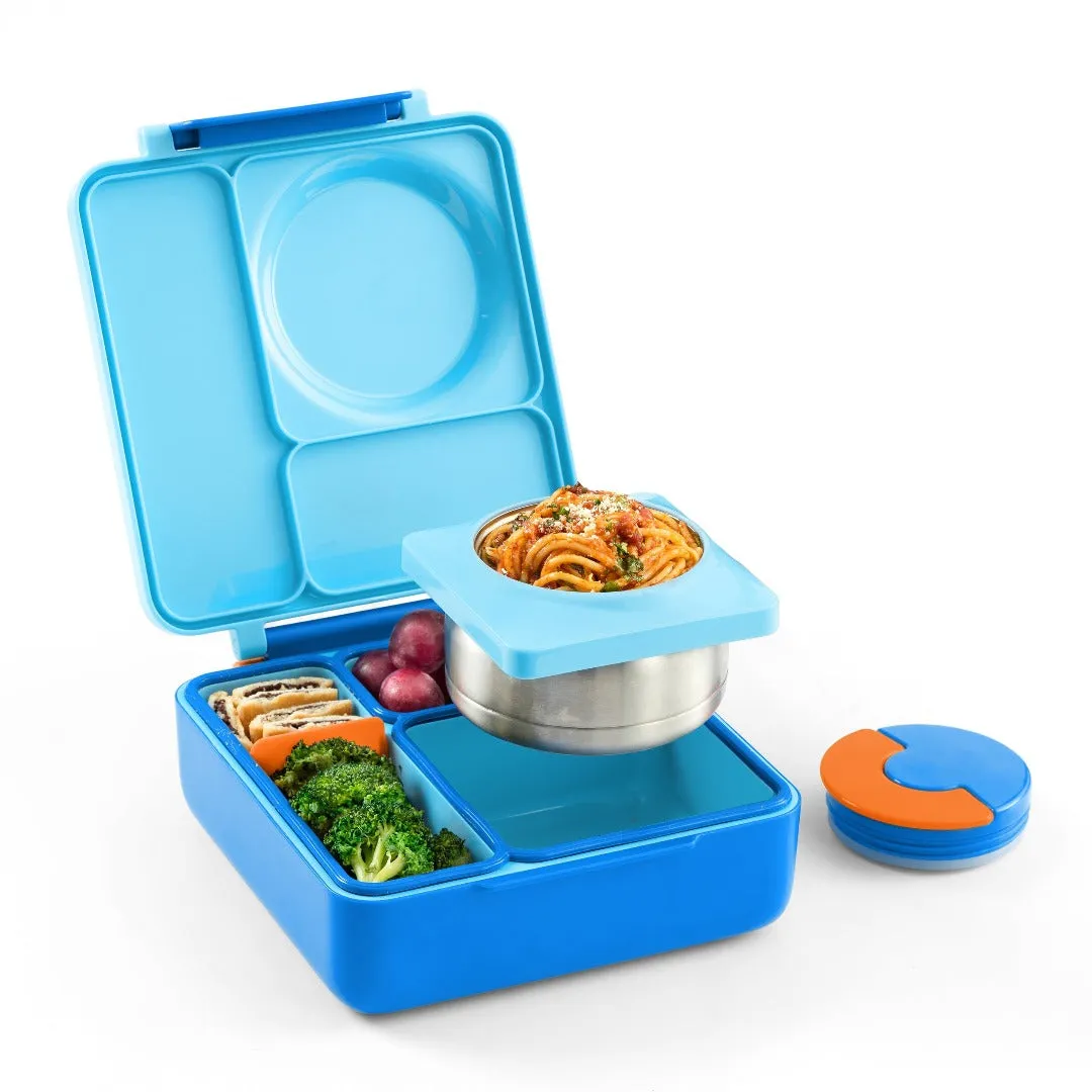 OmieBox Hot & Cold Lunch Box V2 - Sky Blue