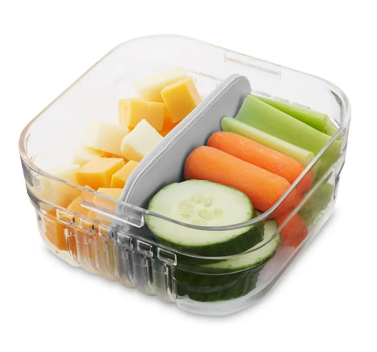 PackIt Mod Snack Bento Box - Steel Grey