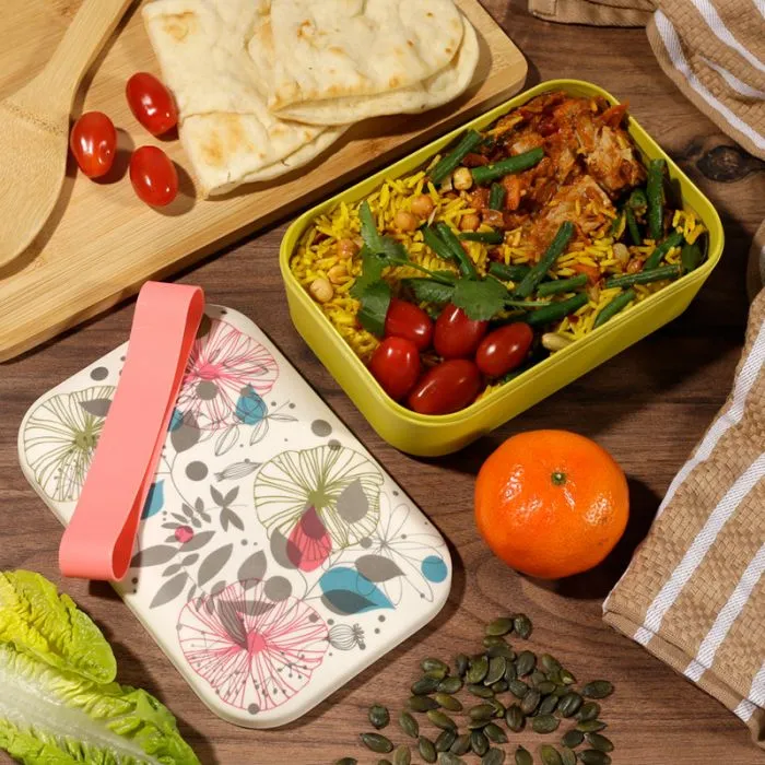 Pick of the Bunch Botanical Reusable Bamboo Composite Lunch Box