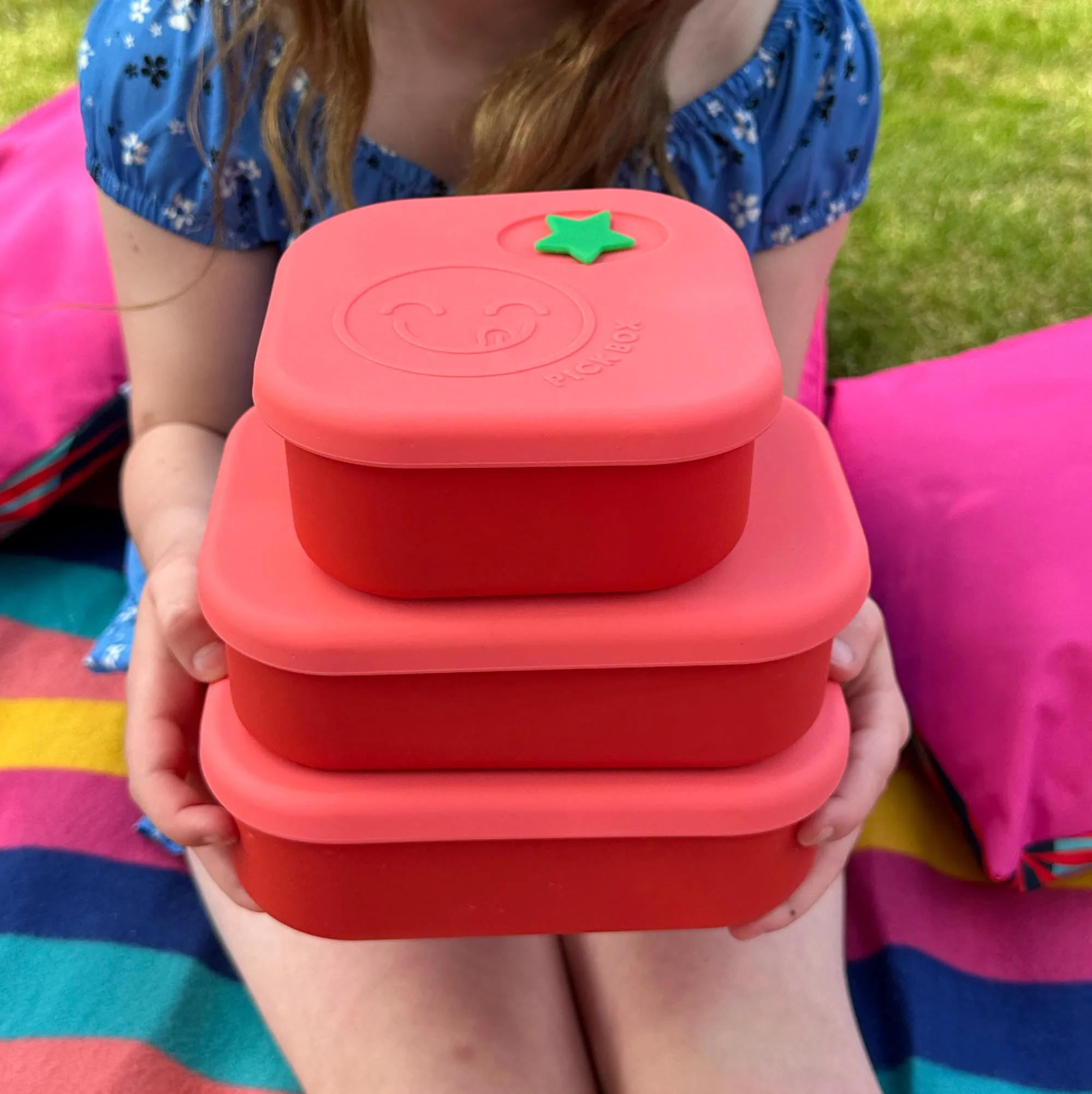 Pick Plates Silicone Classic Box - Red