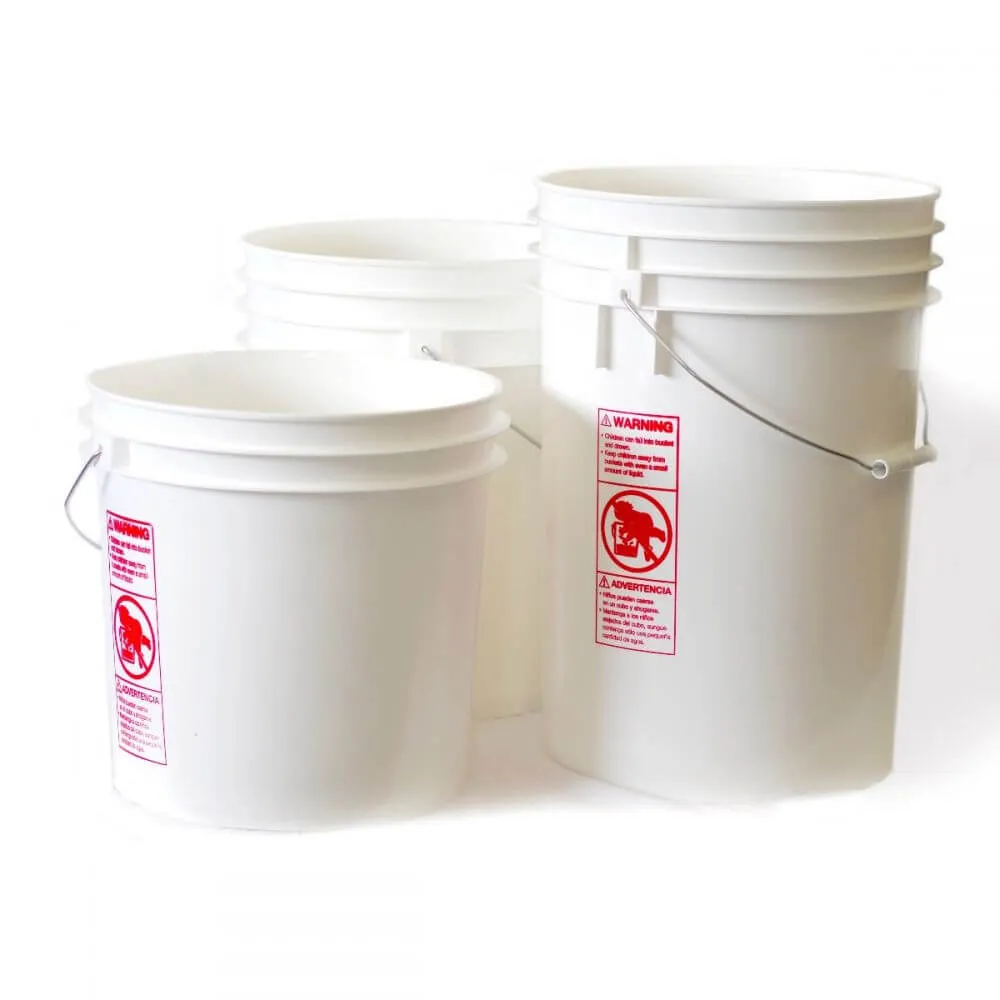 Rainy Day Foods - 5 Gallon Plastic Bucket with Gasket Lid