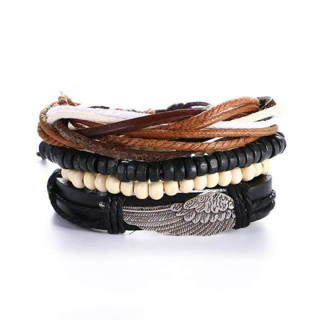 Retro Stackable Bracelet Set