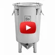 Ss Brewtech Brew Bucket Stainless Conical Fermenter 7 Gallon