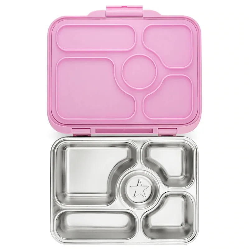 Yumbox Presto Stainless Steel Leakproof Bento Box ROSE PINK